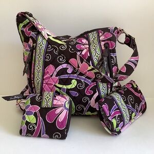 Vera Bradley 3-Piece Set Retired Print! EUC